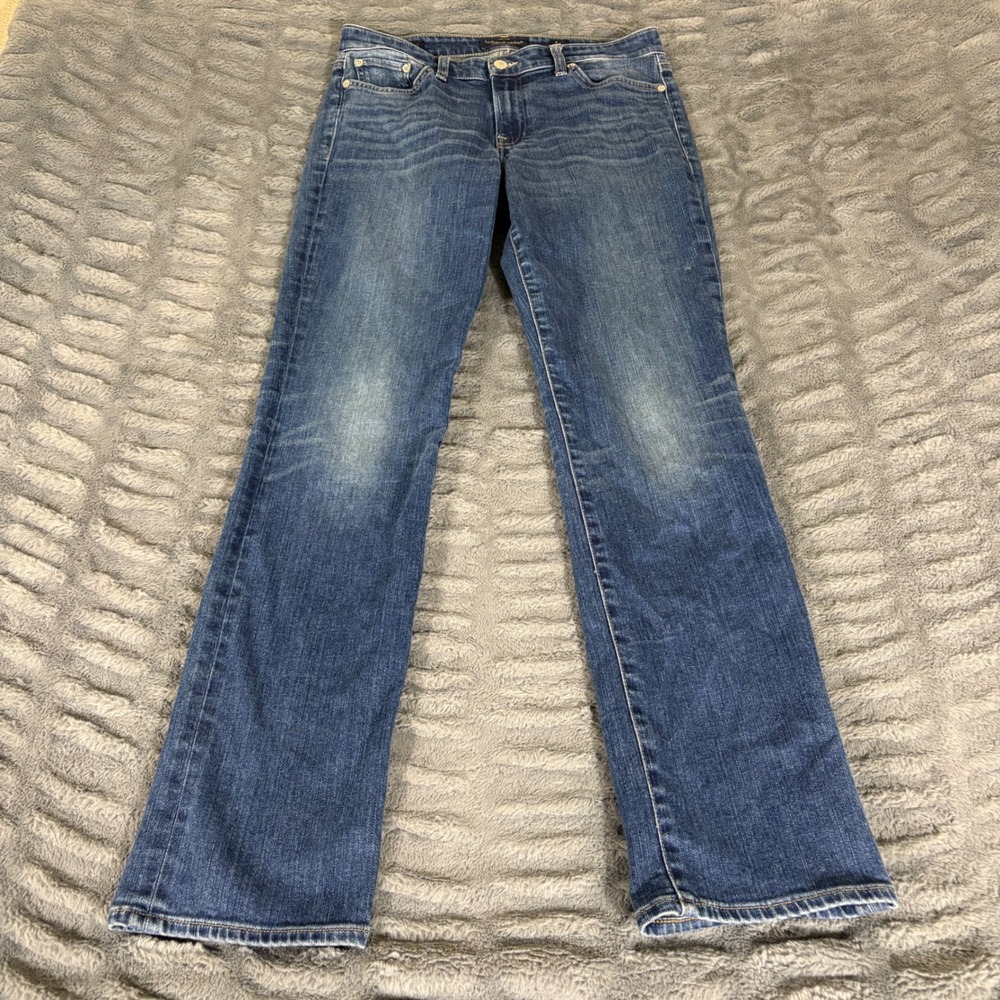Lucky Brand Sweet Straight Jeans Womens 8/29 Medium Wash Blue Denim Mid Rise